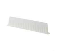 Protezione antispruzzo per lavello in silicone dal design efficiente, riduce il disordine dell'acqua per un'esperienza di cucina più pulita (maggiore bianco)