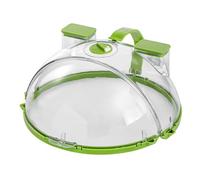 Protezione Antispruzzo Per Microonde Magnetica - Coperchio Antispruzzo, Copertura Per Sfiato Vapore 27x12 Cm | Vaporiera Con Design A Cupola In Resistente Al Calore Per Piastre Riscaldanti, C