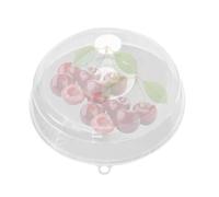 Protezione Antispruzzo Per Microonde - Riduci Al Minimo Le Pulizie In Cucina, Antispruzzo Con Prese D'aria Perforate, Copertura Per Piastra Per Forno A Microonde In Di BPA Per Alimenti