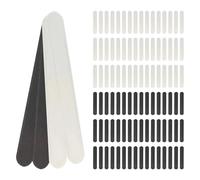 Protezione antisudore per cappelli, 100 pezzi, inserto antimacchia per protezione dal sudore, striscia assorbente in tessuto non tessuto, per sport, escursionismo, eventi all'aperto e attività fitness