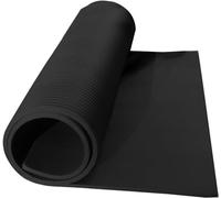 Protezione Autoadesiva for Pilastri da Parete in Schiuma for Magazzino, Paraurti for la Protezione Interna della Stanza Insonorizzata, Spessore 1 Cm (Color : Black, Size : 0.6x4m)