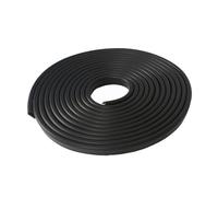 Protezione autoadesiva in gomma per bordi da 101,2 cm, versatile striscia di tenuta per porte, mobili, bordi e angoli in vetro (7 x 10 x 4 mm), riduzione del rumore durevole, facile da installare