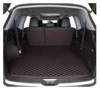 Protezione Bagagliaio Tappeto Per Hyundai Per Creta Per Ix25 2020 Cargo Liner Carpet Accessori Interni Copertura Impermeabile Auto Anti-fouling Pads Copri Baule Tappetino(Black Red Line full set)