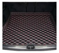 Protezione Bagagliaio Tappeto Per TOYOTA Per RAV4 Per Auris Per Avensis Per Crown Per 4Runner Per Harrier FJ Per Cruiser Accessori Per Auto Tappetini Per Bagagliaio Copri Baule Tappetino(Black red)