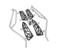 Protezione Barra Motore Per Zontes 350E 368E Per ZONTES 350 E 368 E Accessori Per Moto Protezione Motore Barra Di Protezione Autostradale Protezione Telaio Paraurti Moto Superiore Crash Bar(Silvery)