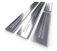 Protezione battitacco auto in acciaio per VW Volkswagen Touareg I 2002-2010 sa 2