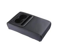 Protezione bracciolo automatico Cuscino Bracciolo Auto Con 2 Portabicchieri Consolle Centrale Copribracciolo Portatile Copertura Automatica Aumentare Universale(B)