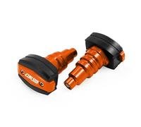 Protezione Caduta per Dispositivo di protezione anticaduta for slider telaio for Honda CBR 500 R CBR500 R 13-22 Copertura scorrevole di protezione del motore(Orange)
