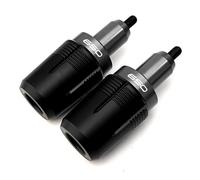 Protezione Caduta per For motociclette Ninja 650 KRT, Ninja 650 (2017-2024) e Z650RS - Tamponi paratelaio e slider di scarico for motociclette(Silver)