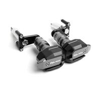 Protezione Caduta per Tamponi paratelaio/cuscinetti di protezione di ricambio for motociclette Kawasaki Ninja 400/Z400 (2018-2023)(Titanium)