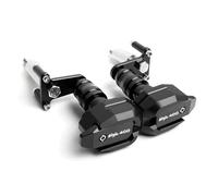 Protezione Caduta per Tamponi paratelaio/cuscinetti di protezione di ricambio for motociclette Kawasaki Ninja 400/Z400 (2018-2023)(Black)