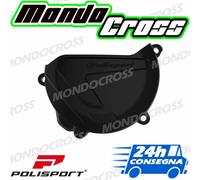 protezione carter frizione POLISPORT Nero YAMAHA YZ 250 2008 (08)
