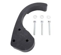 Protezione Catena Motore, Paracatena in Plastica Dura Nera, Compatibile Banshee YFZ350 1987 - 2006 - Alta Resistenza, Design Elegante, Adatto Off Road
