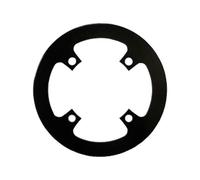 Protezione catena per e-bike mono d.104 nero in alluminio 7075 Stronglight a 4 b