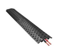 Protezione cavi | Copertura di prolunga per linee elettriche | Rampa impermeabile resistente | Cavo di prolunga per marciapiede Speed Bump per strada privata asfalto passerella ghiaia giardino