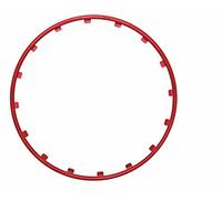Lampa Protezione cerchi in lega Serie RIM Rosso/Argento/Nero 15-20 pollici Set da 4