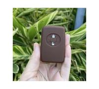 Protezione Chiavi Per Toyota Per Noah Per Tarago Per Mark X Per Yaris Per Estima RAV4 Per Voxy Per Corolla 2 3 4 5pulsanti Custodia Chiave Cover Skin(A brown)