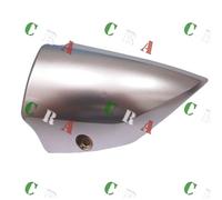 PROTEZIONE COLLETTORE CROMATO SATINATO MARMITTA YAMAHA TMAX T-MAX 500 2008 2011