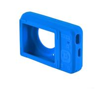 Protezione compatta in silicone per KODAK PIXPRO FZ55 progettata per viaggiatori frequenti che hanno bisogno di una resistenza affidabile (blu)