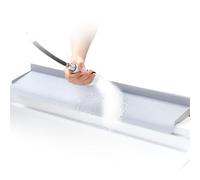 Protezione contro gli spruzzi d'acqua - tappo in silicone 60 x 13 x 7 cm, barriera antispruzzo, pannello di ritenzione flessibile, facile installazione | uso contrario del della doccia del