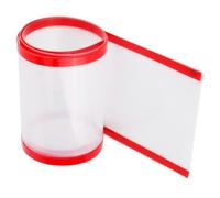 Protezione Contro il Pizzicamento delle Dita per Bambini | Cerniera Sicurezza Porta con Copertura Protettiva Antiscivolo | Striscia di Protezione Trasparente 120 x 17 cm