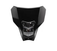 Protezione Copertura Faro Per CRF450XR Per CRF450L Per XR Coprifaro Moto Maschera Ghost Face Faro Griglia Copertura(Zwart)