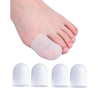 Protezione copri e proteggi Alluce in silicone, per le dita dei piedi per vesciche, calli, vesciche e calli, Per calli, vesciche, unghie mancanti o incarnite (4 pezzi per gli alluci)