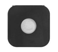 Protezione Custodia in pelle Cover per mac mini m4/Pro Desktop Computer Skin Sleeve Apertura precisa della pelle Per 2024 mac mini Cases (Nero)