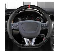 Protezione Custodia Volante Auto Per Seat Per Ibiza 6l 6j Per Ateca Per Exeo Per Tarraco Volante Cofano Copertura In Micro Fibra Leathe Auto Protector(BLACK D SHAPE)