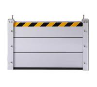 Protezione da inondazione della barriera alluvione di alluvione barriera riutilizzabile in alluvione protezione da inondazione per i passaggi sotterranei H60CM L190cm
