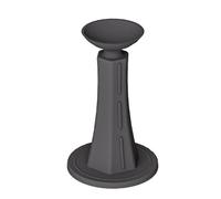 Protezione da parete con fermaporta fermaporta adesivo - Tappo di rumore in silicone sotto la porta,Fermaporta con smorzamento del suono, accessori per porte, protezione per il parco