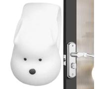 Protezione da parete per maniglia per porta, paraurti per maniglia per porta | Fermaporta da parete a forma di orso Fermaporta in silicone,Pratico silenziatore per protezione da per per l