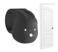 Protezione da parete per pomello della porta, in silicone, silenziatore per porta, anti-collisione, copertura protettiva morbida per parete, per scuola, camera da letto, casa