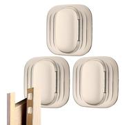 Protezione da parete per porta, protezione per pulsante porta a parete,Paraurti per porte in gomma | Protezioni da parete per smorzamento dei pulsanti delle porte, 3 x protezione da parete per