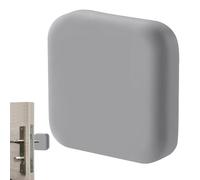 Protezione da parete per tappi per maniglia a porta, protezione per maniglia per porta da parete - Scudo adesivo per con protezione per pomello per in silicone - Cuscinetto adesivo per fe