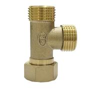 Protezione da perdite in acciaio inox tripla adattatore per una gestione efficiente dei flussi di liquidi sistemi di irrigazione per flussi d'acqua multiuso divisori