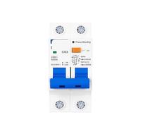 Protezione da perdite MCB 2P AC230V RCBO Protezione da sovraccarico e cortocircuito Interruttore differenziale 2P 30mA RCCB RCD, serie EAB6L(40A)