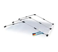 Protezione da pioggia e sporco S - Sistema in alluminio per piscine fuori terra ovali e rettangolari, facile da installare e usare