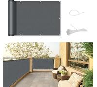 Protezione da sguardi indiscreti per balcone, 1 x 1 m, oscurante, protezione dal vento e dai raggi UV, per giardino, terrazza