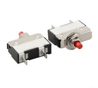 Protezione da sovraccarico per utensili rotanti e interruttori di protezione, mini interruttore automatico da 1,5 A con reset manuale, costruzione in rame, 125 VAC/250