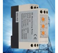 Protezione da sovratensione e sottotensione CC, relè su guida DIN serie DVRD per DC 12 V 24 V 36 V 48 V, modulo di protezione ritardo regolabile con indicatore LED per batteria UPS Motor Control