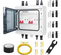 Protezione da sovratensione PV, DC 40 A/1000 V, interruttore di separazione - protezione dai fulmini IP65 impermeabile, protezione solare da tensione per fotovoltaico 2 in 2 Out