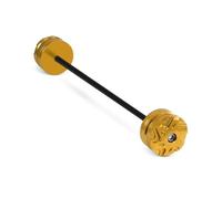 Protezione dagli urti Per F900R F900r F 900R 2019-2025 Accessori Assale Anteriore Posteriore Forcella Slider Antiurto Tappo Cuscinetto Protezione Anticaduta Ruota Moto(Oro posteriore)
