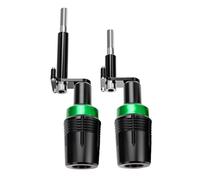 Protezione dagli urti Tamponi Di Protezione Telaio Di Scarico Motore Per Ninja 400 Per Ninja400 Z400 Z 400 Per Ninja 500 500SE Per Ninja500 Z500 Z 500(Frame-Green)