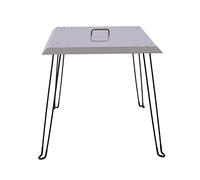 Protezione dal calore per braciere, 61 x 61 x 61 cm, in acciaio inox, pieghevole
