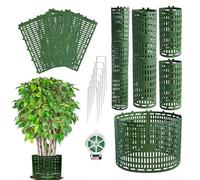 Protezione dal tronco degli alberi: protezione solare, avvolta pali, previene alla corteccia, per la costruzione del paesaggio, rivestimento protettivo per albero, ideale per cortile