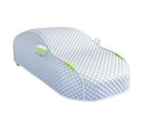 Protezione dalla Neve per Auto coperture di Protezione Esterne per Auto Completamente avvolte Protezione Anti-grandine e Anti-Neve Universale per SUV e berline (L/Argento)