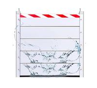 Protezione Dalle Inondazioni Garage 45 55 65 75 85 95 105 115 125 135 145 155 165 175 185 195 205cm Barriera Di Protezione Dalle Inondazioni Paratia Antiallagamento Porte Casa(L125cm)