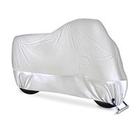 Protezione Dalle Intemperie Moto Per Benelli 502C Coperture Complete Aperto Protezione Solare Polvere Nessun Orecchio(ARGENTEO)