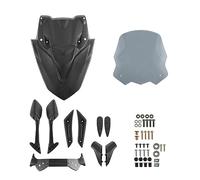 Protezione Deflettore Parabrezza Moto Per NMAX 125 155 2021-2022 Parabrezza Moto(Fumo)